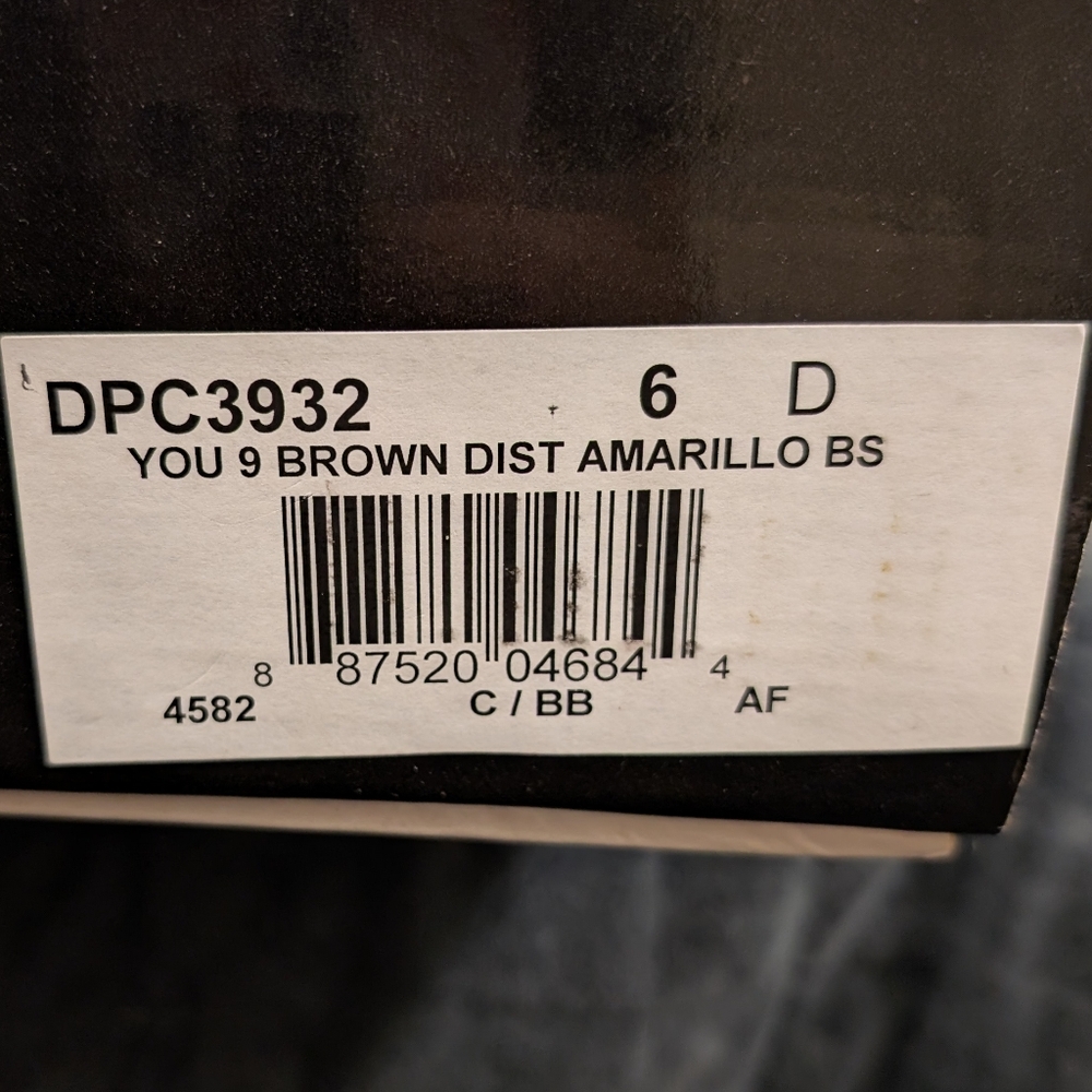 Dan Post Brown Kids Boots - Picture 5 of 5